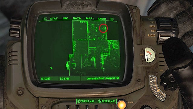 When you reach this location, head for the largest building of Sedgwick Hall located in its eastern part - Fallout 4: Magazines in Southern Boston - Sector 9 - Magazines - Fallout 4 Game Guide & Walkthrough