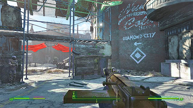 Follow the directions - Fallout 4: Jewel of the Commonwealth - Main story - Fallout 4 Game Guide & Walkthrough