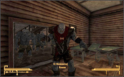 As soon as the doctor has finished his experiment, Keene enters the room and demands the Stealth Boy prototype - Guess Who I Saw Today - Side quests - Fallout: New Vegas - Game Guide and Walkthrough