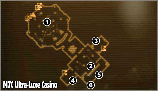 1 - M7 - New Vegas Strip - p. 1 - Maps - Fallout: New Vegas - Game Guide and Walkthrough