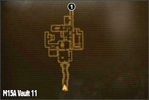 1 - M15 - Vault 11 - Maps - Fallout: New Vegas - Game Guide and Walkthrough