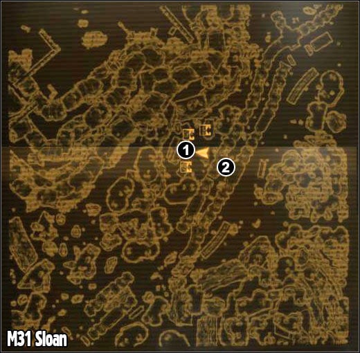 1 - M31 - Sloan - Maps - Fallout: New Vegas - Game Guide and Walkthrough