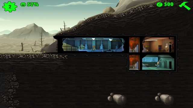 Plan the shape of your Vault at the very beginning. - Rooms - Fallout Shelter - Game Guide and Walkthrough
