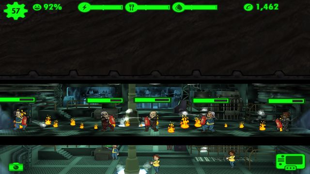 The more dwellers sent to fend off the disaster, the more effective is this action. - Vault Disasters - Fallout Shelter - Game Guide and Walkthrough