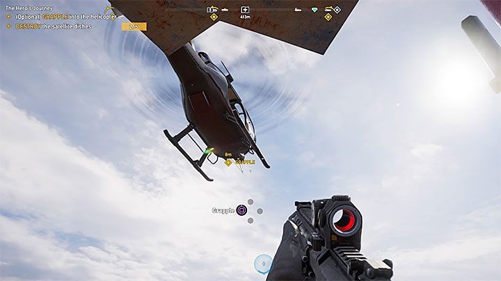 During the climb look for the first two satellite antennas - Side quests of Larry Parker (Alien Objects) in Far Cry 5 - Holland Valley - Far Cry 5 Game Guide