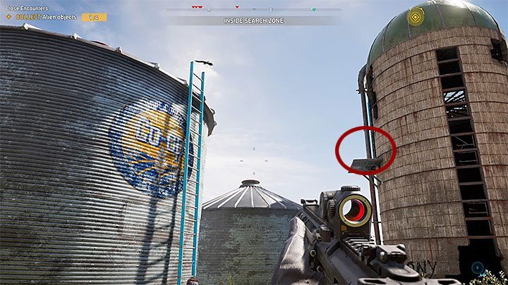 You will complete the mission after you have collected all the artifacts - Side quests of Larry Parker (Alien Objects) in Far Cry 5 - Holland Valley - Far Cry 5 Game Guide