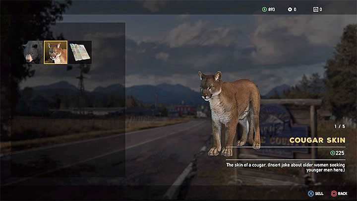 Approach a killed animal and hold the interaction button to get a trophy (usually a skin) - Hunting wild animals in Far Cry 5 - Guidebook - Far Cry 5 Game Guide