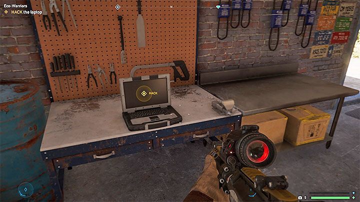 Xander Flynn in Drubman Marina will give you this mission - Eco-Warriors in Far Cry 5 - Henbane River - Far Cry 5 Game Guide