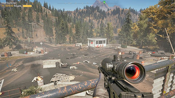 The prison in Hope County is still visible on the map of the Henbane River (pass the prologue of the game on the Dutcha Island) - Hope County Jail in Hembane River - Henbane River - Far Cry 5 Game Guide