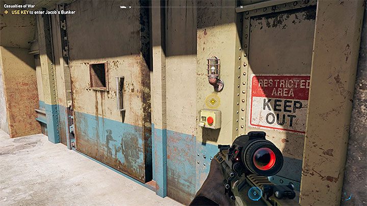 Go to Jacobs Armory where you will find his bunker (use fast travel and choose, e - Casualties of War in Whitetail Mountains - Whitetail Mountains - Far Cry 5 Game Guide