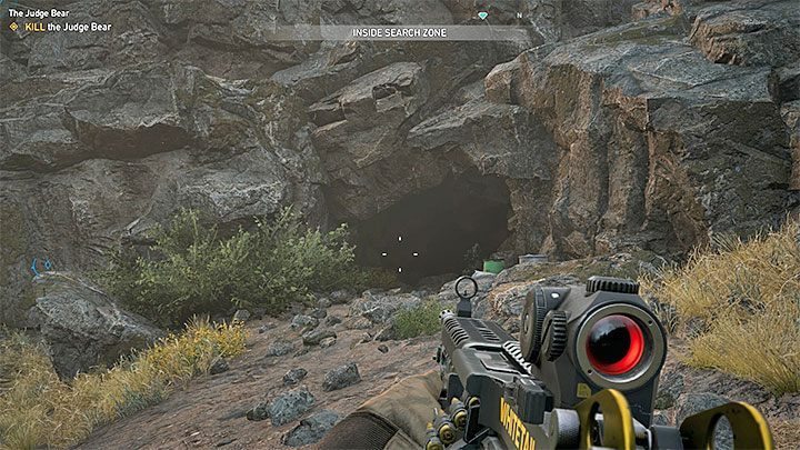 One of the people at the captured outpost will tell you of an opportunity to go hunting for an extremely rare bear specimen - Side Quests in Henbane River Region - Henbane River - Far Cry 5 Game Guide