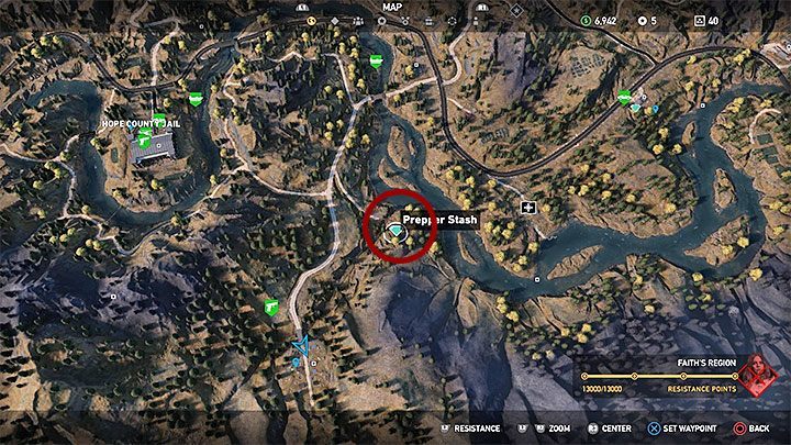 Its one of the Prepper Stashes hidden in the Henbane River region - Cult locations and Prepper stashes in Henbane river - Henbane River - Far Cry 5 Game Guide