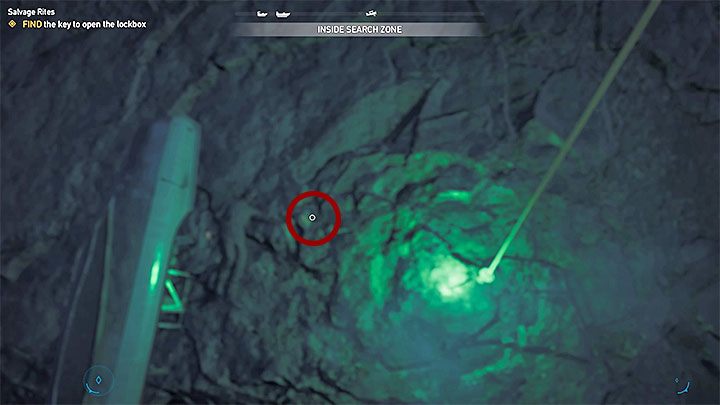 This prepper stash is inside of a metal container which can only be opened with a key - Cult locations and prepper stashes in Whitetail Mountains - Whitetail Mountains - Far Cry 5 Game Guide