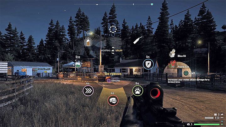 If you want to be more creative in killing turkeys, find The furious drug on the drug list (above picture) - How to kill a turkey in Far Cry 5? - FAQ - Far Cry 5 Game Guide