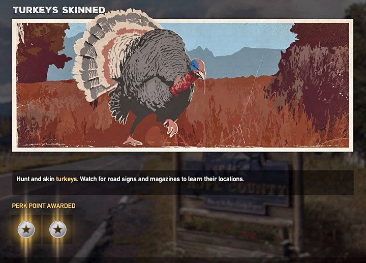 Try to kill at least 2 turkeys during the game - How to kill a turkey in Far Cry 5? - FAQ - Far Cry 5 Game Guide