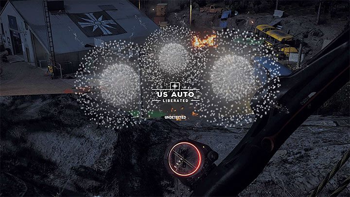 Liberating outposts in Far Cry 5 is very similar to how it was done in the previous instalments - Capturing cult outposts in Far Cry 5 - Guidebook - Far Cry 5 Game Guide