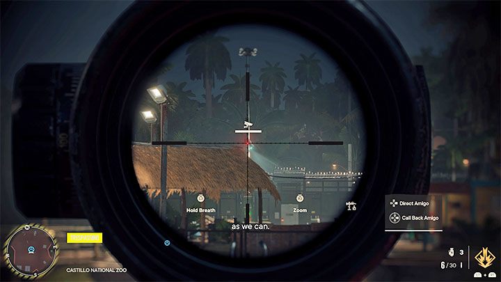You must head towards the indicated security room, which is in the central part of the former zoo - Far Cry 6: Break the Chains - walkthrough - Valle De Oro - Far Cry 6 Guide