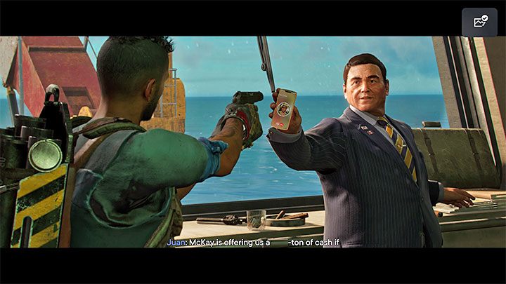 During the confrontation you'll learn McKay made a deal with Juan, offering the rebels a ton of money in exchange for maintaining his influence on Yara - Far Cry 6: The choice regarding McKay - does it matter? - FAQ - Far Cry 6 Guide