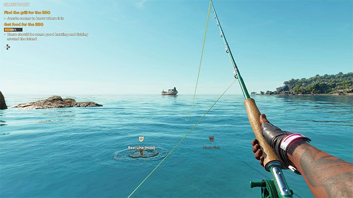 3) If you don't mind fishing, find a fishery on the island and start using a fishing rod - Far Cry 6: Our Right to Party - walkthrough - El Este - Far Cry 6 Guide