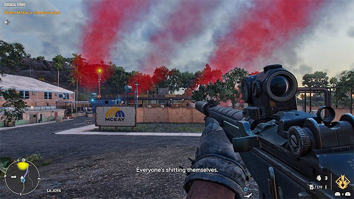 The La Joya Chemical Plant will be the final location of this quest and a pipeline will lead you to it - Far Cry 6: Surgical Strike - walkthrough - El Este - Far Cry 6 Guide