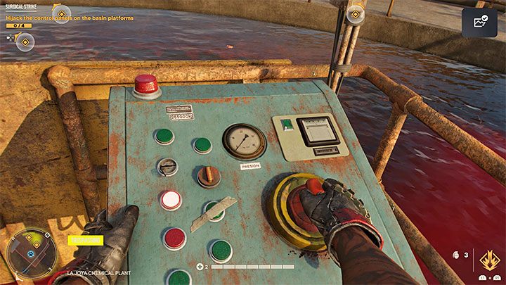 You will need to sabotage 4 panels and you can reach them in any order - Far Cry 6: Surgical Strike - walkthrough - El Este - Far Cry 6 Guide
