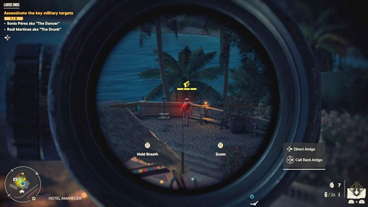 Raul Martinez - The Drunk is hanging out near the bar to the right of the stage - Far Cry 6: Loose Ends - walkthrough - El Este - Far Cry 6 Guide