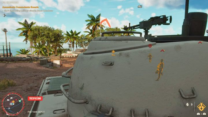 Start sneaking towards any of the tanks - Far Cry 6: Tank - how to steal? - FAQ - Far Cry 6 Guide