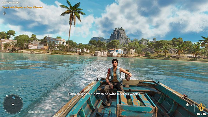 The meeting place is a small pier in Siniestra - Far Cry 6: Napoleon El Pequeno - walkthrough - Operations - Madrugada - Far Cry 6 Guide
