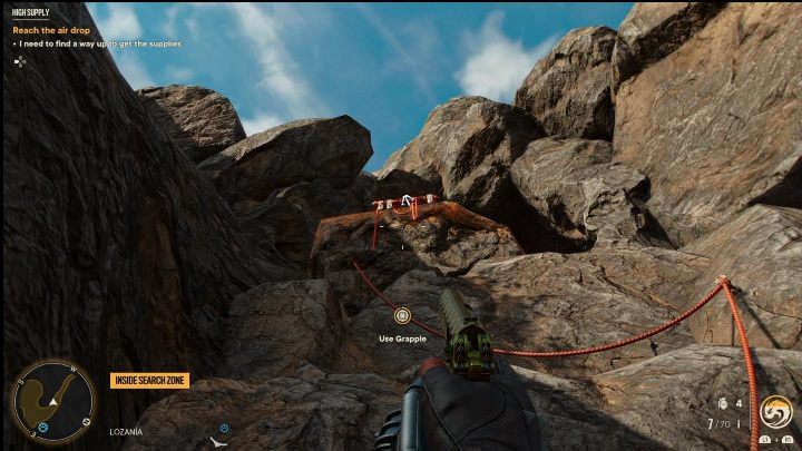 To start the treasure hunt, you must read the note attached to the rock - Far Cry 6: High Supply - Treasure Hunts (Madrugada) - Madrugada - Far Cry 6 Guide