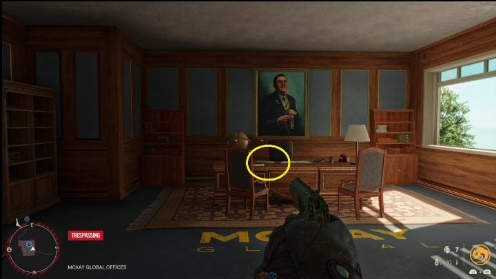 The note sits on a wooden desk in the office on the top floor - Far Cry 6: El Este, Hidden Histories - list - Hidden Histories - Far Cry 6 Guide