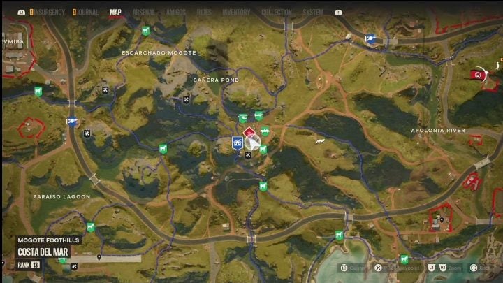 Subregion: Costa del Mar - Far Cry 6: Madrugada, Hidden Histories - list - Hidden Histories - Far Cry 6 Guide