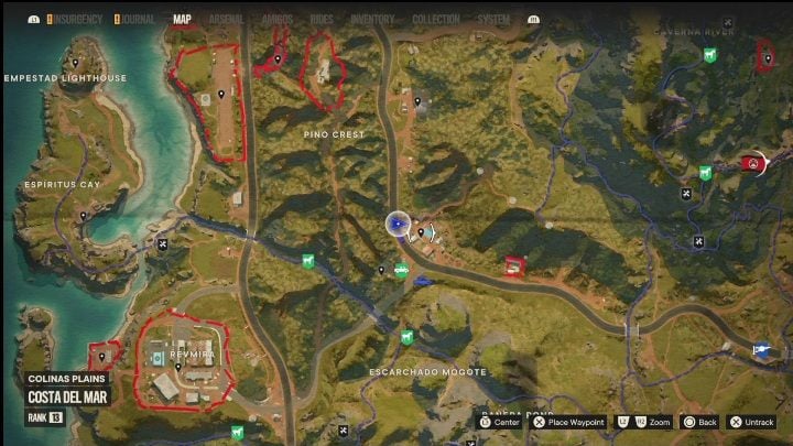 Subregion: Costa del Mar - Far Cry 6: Madrugada, Hidden Histories - list - Hidden Histories - Far Cry 6 Guide