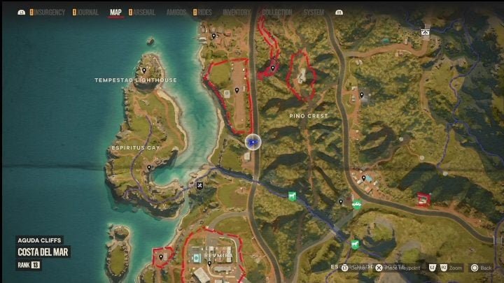 Subregion: Costa del Mar - Far Cry 6: Madrugada, Hidden Histories - list - Hidden Histories - Far Cry 6 Guide