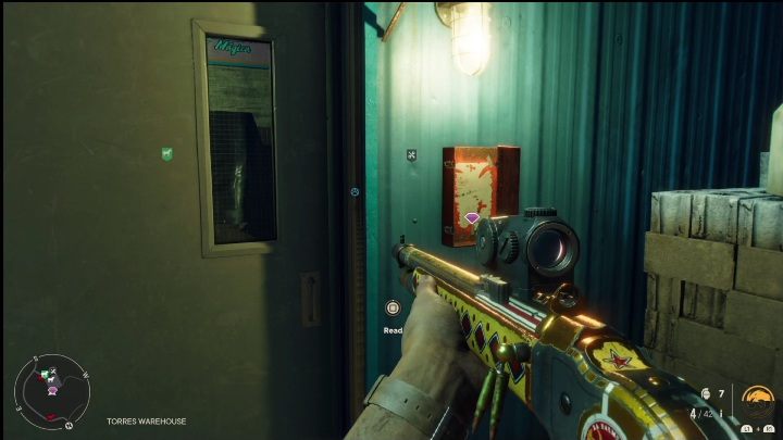 The mission is initiated by reading the note located in front of the building - Far Cry 6: Sweet Fifteen - Treasure Hunts (El Este) - El Este - Far Cry 6 Guide