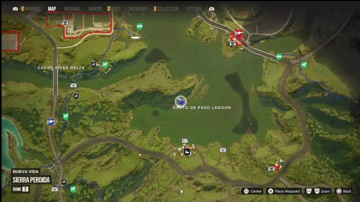 Subregion: Sierra Perdida - Far Cry 6: El Este, Criptograma Chart - list, locations - Criptograma Charts - Far Cry 6 Guide