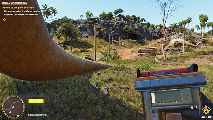 It's very important to know that you must not let the PG-240X container overheat, otherwise it will explode, kill you and fail the operation - Far Cry 6: Special Operations - Basics - Far Cry 6 Guide