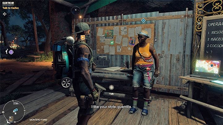 Each guerrilla base allows you to meet Lola who offers you special operations - we've described them in more detail on a separate page - Far Cry 6: Guerrilla camps and their expansion - Basics - Far Cry 6 Guide