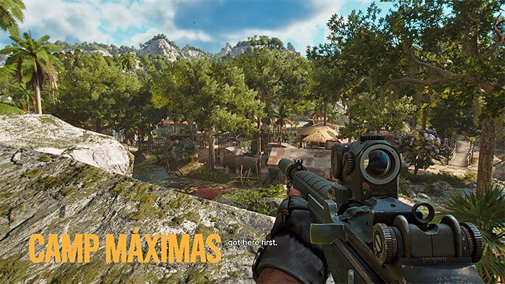 You will be told to follow the tracks northeast to the Oscura Marsh - Far Cry 6: Meet Maximas Matanzas - walkthrough - Operations - Valle De Oro - Far Cry 6 Guide