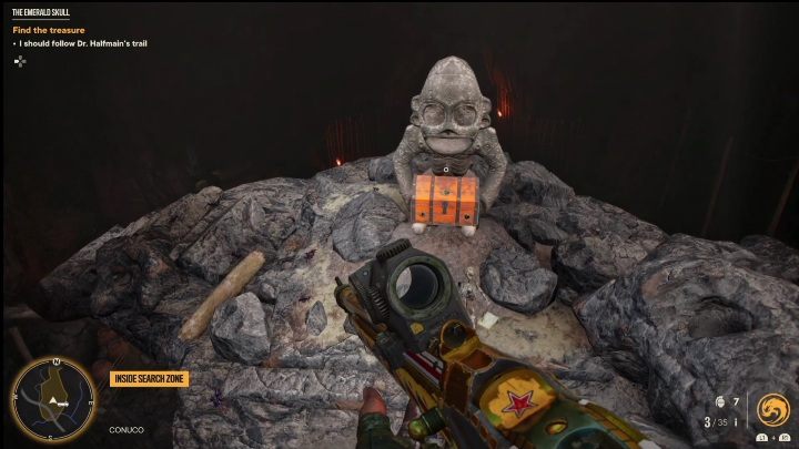 Eventually you will reach a small tunnel, the end of which is blocked by boards - Far Cry 6: The Emerald Skull - Treasure Hunters (El Este) - El Este - Far Cry 6 Guide