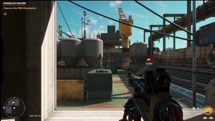 To reach this weapon you must first lift the correct container - Far Cry 6: Shotguns, Unique weapons - list - Unique weapons - Far Cry 6 Guide