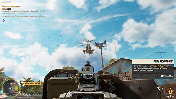 In some locations where helicopters appear, you may encounter stationary machine guns (also on vehicles) - Far Cry 6: Helicopters - how to destroy? - FAQ - Far Cry 6 Guide