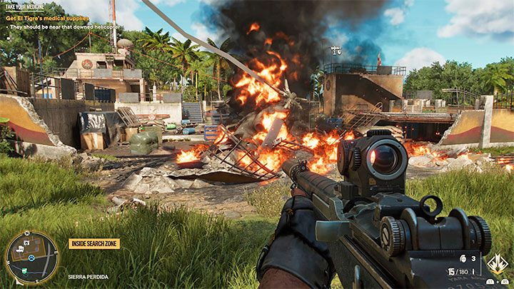 You can start this quest after reaching the Patriotas Peak guerrilla hideout for the first time, i - Far Cry 6: Take Your Medicine - walkthrough, description - El Este - Far Cry 6 Guide