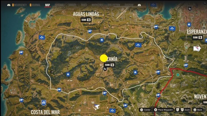 Location: The center of Lozanna, above the town of Verdera - Far Cry 6: Madrugada - Anti-aircraft guns, list of military targets - Anti-aircraft guns - Far Cry 6 Guide