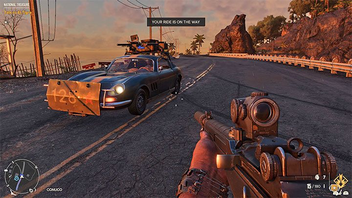 Finish any of the races - if you're having trouble, just look for a different one - Far Cry 6: Car Cry trophy - how to get it? - Trophy Guide - Far Cry 6 Guide