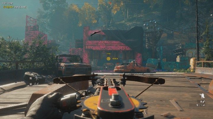 Once you have created a launcher, follow the mission marker - Find Hope; Gear Up | Far Cry New Dawn Walkthrough - Story Missions - Far Cry New Dawn Guide