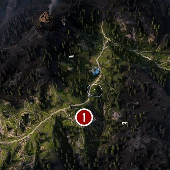 The place is guarded by two bandits - Target Practice | Hidden Treasure in Far Cry New Dawn - Hidden treasures - Far Cry New Dawn Guide