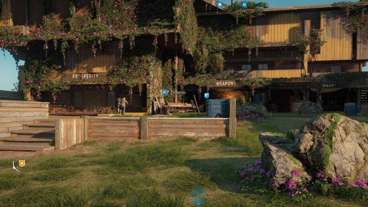In Prosperity, you can craft weapons and vehicles, and embark on expeditions. - Upgrading Prosperity in Far Cry New Dawn - Game basics - Far Cry New Dawn Guide