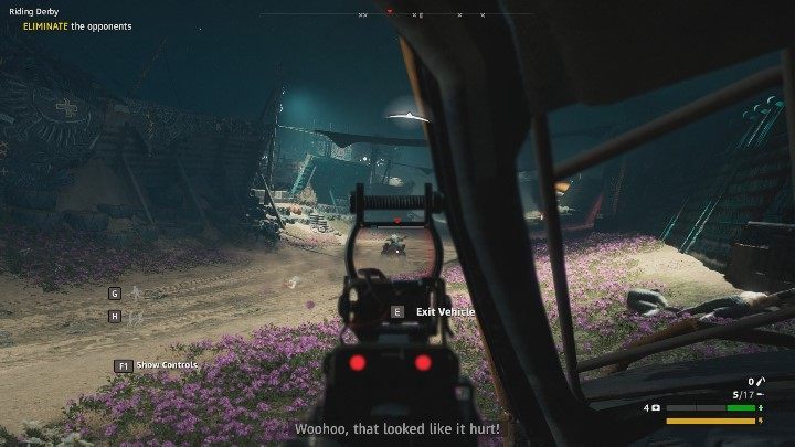 The rules are simple - eliminate the enemies - Riding Derby | Far Cry New Dawn Walkthrough - Story Missions - Far Cry New Dawn Guide