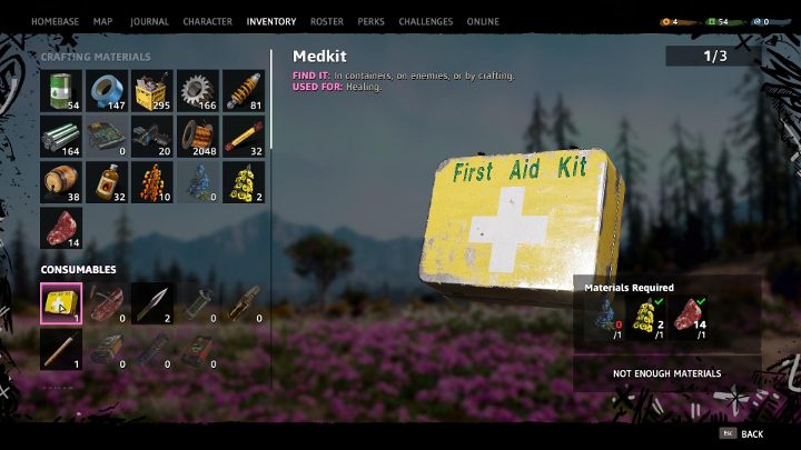 It is always worth having at least one first-aid kit with you. - Tips for start Far Cry New Dawn - Game basics - Far Cry New Dawn Guide