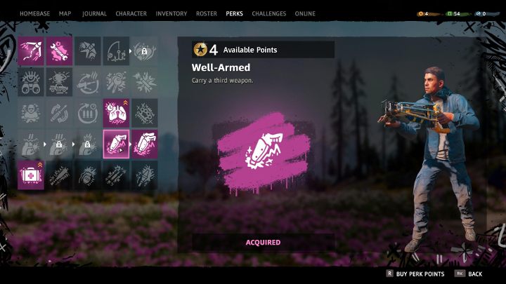 The Well-Armed talent should be obtained as early as possible. - Tips for start Far Cry New Dawn - Game basics - Far Cry New Dawn Guide